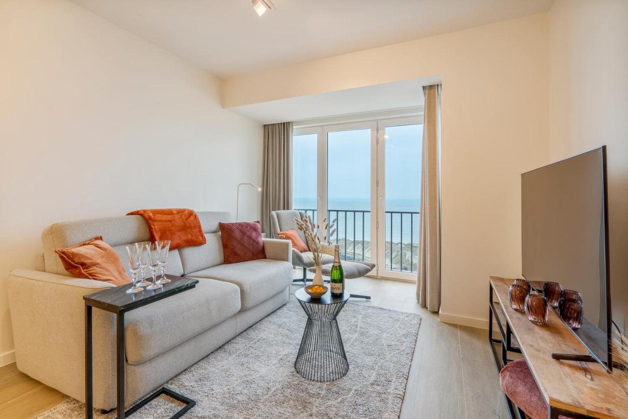 Seagusta - Sea View Apartment In Middelkerke Dış mekan fotoğraf
